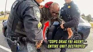 Police Dragged FBI Agent To Jail — 6 Hours Later 17 Badges Gone & City Lost $10M