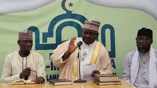 Ramadan Tefsir Session8 :Islam's view on being a Peacemaker, not a Destroyer by Alh AbdulMuhmen OKIN