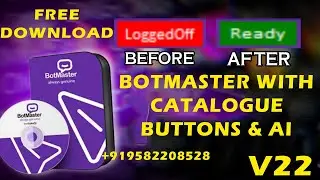 Botmaster V22 FREE Software With Button & Catalogue Plus License Panel  & Bulk WhatsApp Sender