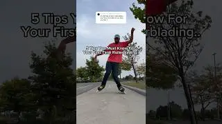 5 Beginner Skater Tips 🔥😱 #rollerblading #summervibes #shorts