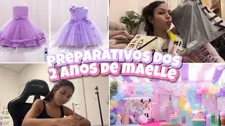 PREPARATIVOS DA FESTA DE 2 ANOS DE ISA, REVELEI O TEMA + CHEGOU COMPRINHAS NA SHEIN😍