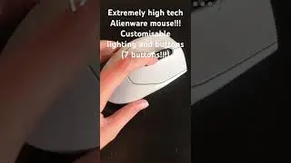 EXTREMELY HIGH TECH FROM FUTURE!!! Alienware mouse!!!