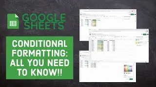 Conditional Formatting in Google Sheets: Tutorial 2021| Conditional Formatting: All You Need to Know