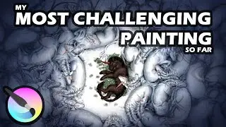 I've been planning this painting for over 3 years
