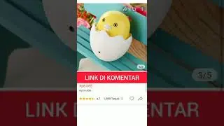 Lampu Tidur Bebek