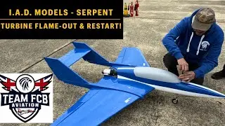 IAD Model Designs Serpent - Maiden with Turbine Flame-out & Restart in flight! 