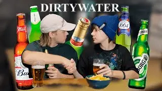 Обзор на обычное пиво. Светлый дефолт. dirtywater.