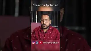 Fine Art vs Applied Art.