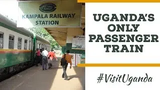 My First Ugandan Train Ride In Kampala. This Is Uganda's Only Passenger Train.