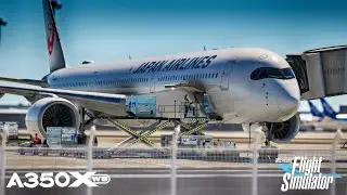 London - Tokyo Full Flight | Japan Airlines Airbus A350 | MSFS 2020 | inibuilds A350