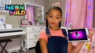 Neon Wild App: Kid Walkthrough with Zoey