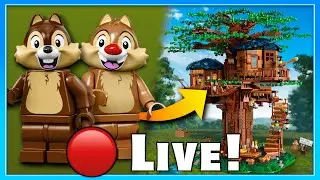 🔴 Building the LEGO Ideas Treehouse LIVE!