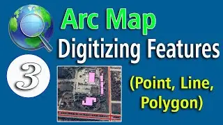 Digitizing Features in ArcMap: A Beginner's Guide #arcmap #gis #digitizing    #point #line #polygon