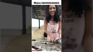 Um peixe morto vivo 🤪🤪🤪😻😻 
