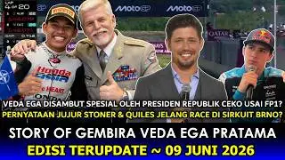 VEDA ARRIVES IN CZECHIA 🔵 Czech President's Clever Move After Brno GP FP1 Results~Stoner and Quil...