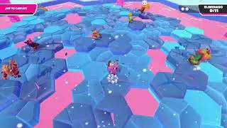 Fall Guys: Ultimate Knockout prometiendo la win