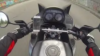 Honda Varadero XL1000VA - First drive. Road home after buying.