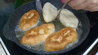 🍔Ленивые Пирожки с Картошкой, так как Тесто для Пирожков без Дрожжей и Это Очень Простой Рецепт🍔