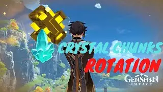 Crystal Chunks Rotation 95% Part 1 : Mondstadt | Genshin Impact