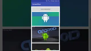 Take screenshot from scrollview in android programmatically