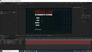 Data Visual: After Effects