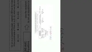 ACT Math Geometry: Midpoints and Endpoints 
