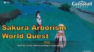Genshin Impact: Sakura Arborism World Quest