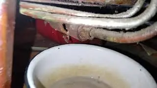 Котел аогв 80 капает вода