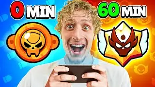 1 HEURE pour DEVENIR STAR sur BRAWL STARS !