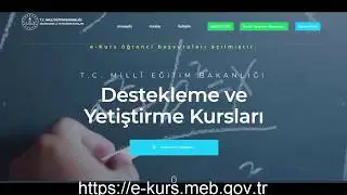 Eba Kursa Nasıl Kayıt Yapılır Destekleme ve Yetiştirme Kursu Kaydı DYK