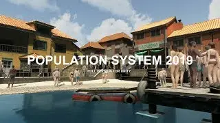 Unity - Population System 2019 Full