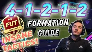INSANE 4-1-2-1-2 (2) BROKEN META!! PRO TACTICS GUIDE! #FIFA21 ULTIMATE TEAM FORMATION REVIEW
