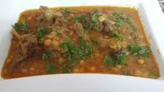 Chana Dal Gosht - Home Style - Zahida Cooking