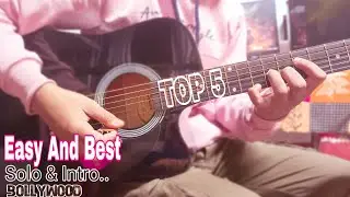 Easy Bollywood Guitar Solo & Intro | DiPmAN...
