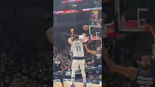 Christian Wood dunk #ball #basketball #timberwolves #nba #tough #mavericks #dunk
