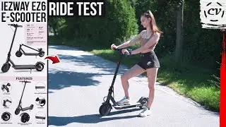 iEZway EZ6 E-Scooter Test (Real World Ride Test & Full Speed)