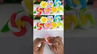#home #homedecor #papercrafts #diy #flowers #paperflowers #paperflowercraft