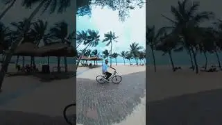 Pedaling through paradise! 💙