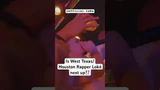 Is West Texas/Houston rapper Loké next up!? #midlandodessq #houstontx #westtexas