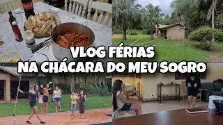VLOG: VIAGEM EM FAMÍLIA PARA CHÁCARA DO MEU SOGRO