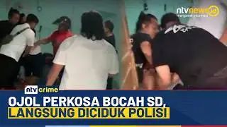 Menegangkan! Detik-detik Polisi Ciduk Driver Ojol yang Cabuli Siswi SD | NTV CRIME