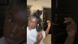 Taking out my month old twists
