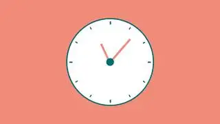 Simple Clock Animation - power point project #1