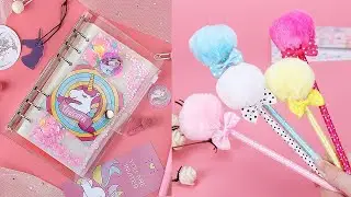 COOL & FUN SCHOOL HACKS !5 DIY SCHOOL SUPPLIES YOU CAN MAKE IN 5 MINUTES