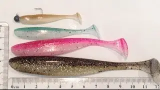 Keitech Easy Shiner review with fishing action
