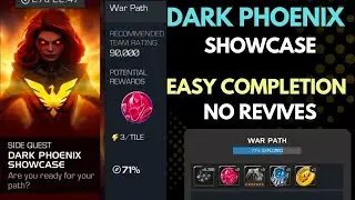 Dark Phoenix Showcase Completion |No revives| Best counters - Marvel Contest of Champions