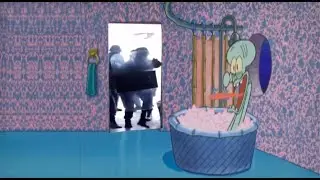 The FBI Drops By Squidward's House