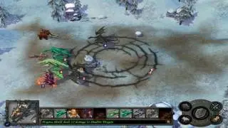 Heroes 5 - Hammers of Fate - 1 Magma Dragon vs 22 Dragons