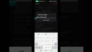 Refresh rate 120Hz Enable || Smooth Display Boost Gaming Performance || No Root 