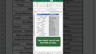 Remove unwanted space in excel file. #excel #excelformula #exceltips #exceltricks  #exceltutorial